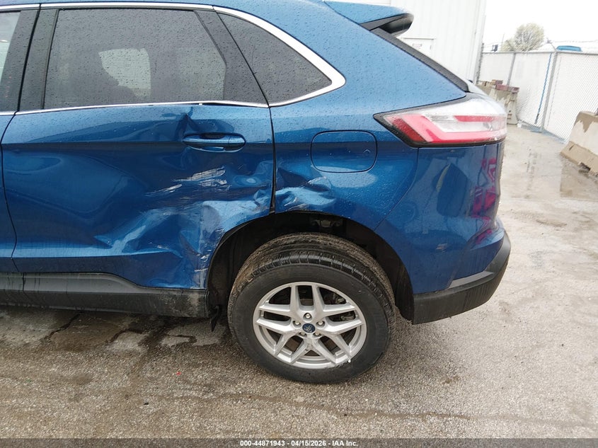 2022 Ford Edge 2.0 Sel blue Lot 111044871943 Vin 2FMPK4J99NBA77805