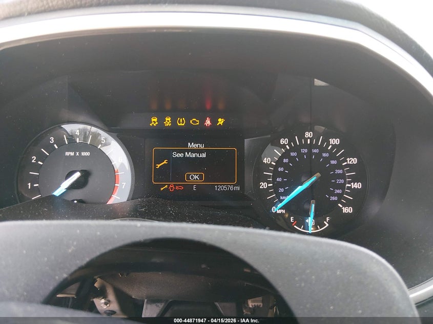 2015 Ford Edge Sel VIN: 2FMTK3J98FBB59874 Lot: 44871947