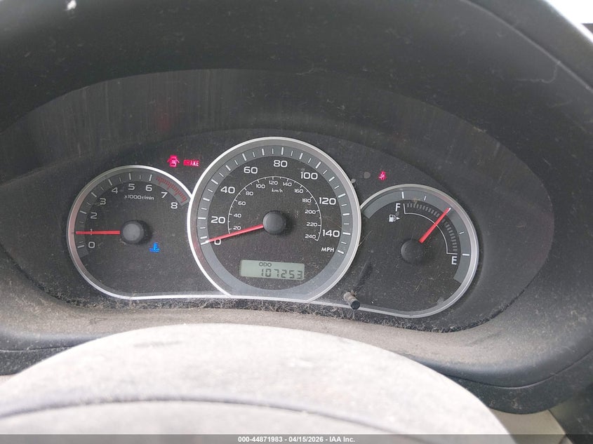 2011 Subaru Impreza 2.5I VIN: JF1GH6A65BG800175 Lot: 44871983