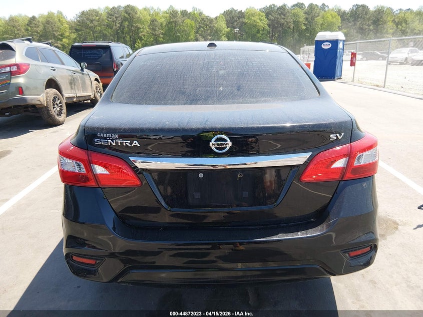 2018 Nissan Sentra Sv VIN: 3N1AB7AP9JY256005 Lot: 44872023