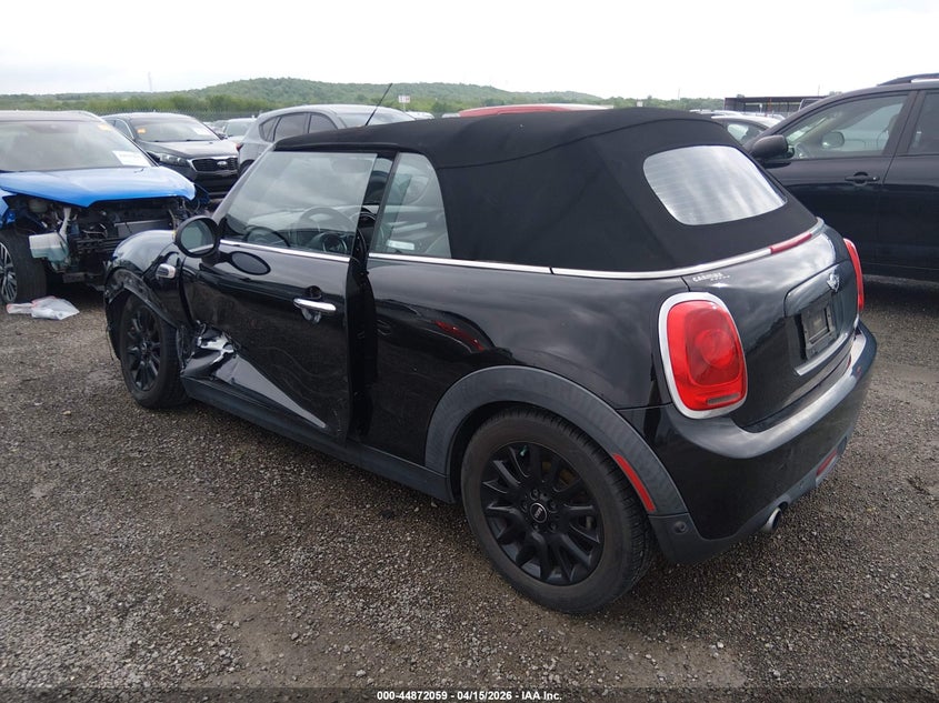 Vin: wmwwg5c50g3c18975, lot: 45369390, mini convertible cooper 20163