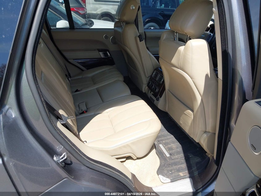 2016 Land Rover Range Rover 3.0L V6 Supercharged Hse VIN: SALGS2VF2GA270989 Lot: 44872101