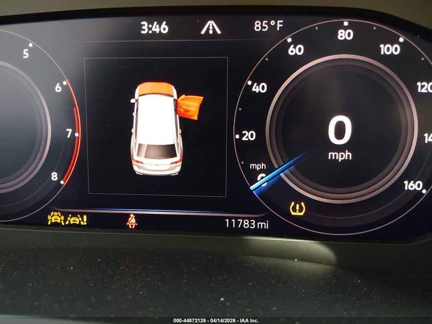 2023 Volkswagen Atlas 3.6L V6 Sel VIN: 1V2BR2CA2PC545705 Lot: 44872126