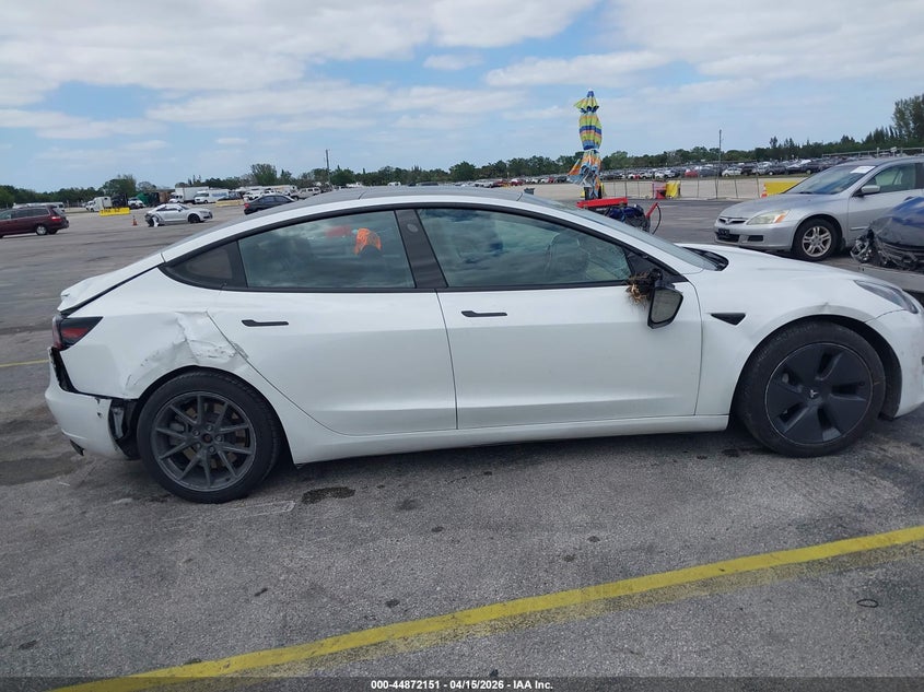 2021 Tesla Model 3 Standard Range Plus Rear-Wheel Drive VIN: 5YJ3E1EA6MF868159 Lot: 44872151