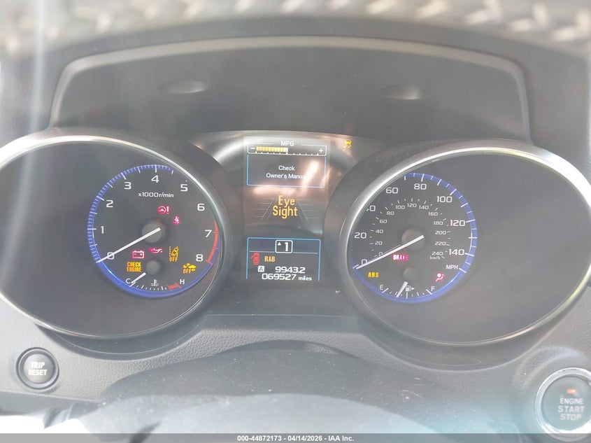 2019 Subaru Legacy 2.5I Limited VIN: 4S3BNAN69K3004871 Lot: 44872173