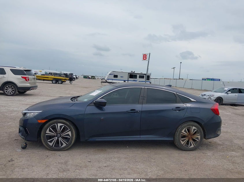 2018 Honda Civic Ex-T VIN: JHMFC1F34JX042669 Lot: 44872185