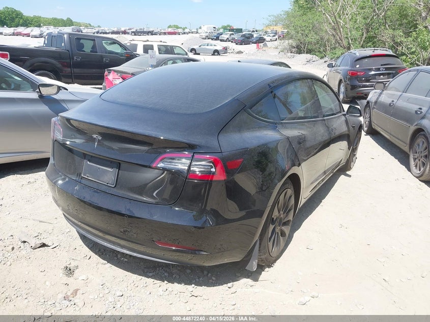 2021 Tesla Model 3 Standard Range Plus Rear-Wheel Drive black Lot 111044872240 Vin 5YJ3E1EA5MF986820