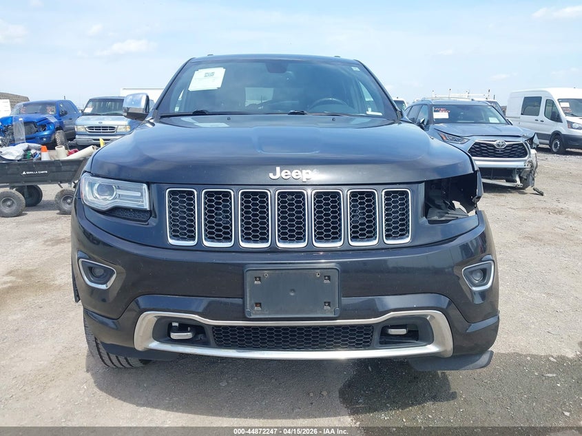 2014 Jeep Grand Cherokee Overland VIN: 1C4RJFCG9EC181136 Lot: 44872247