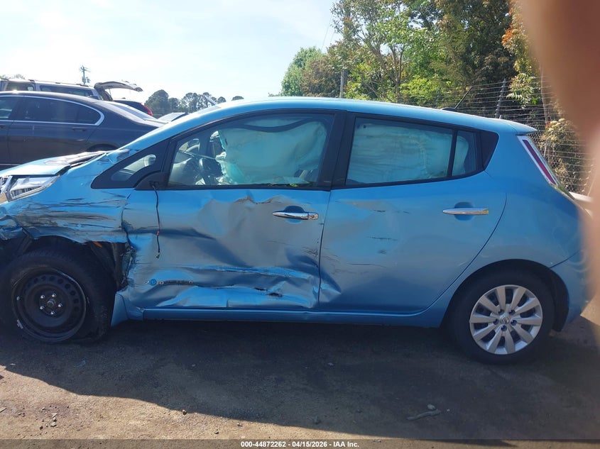 2015 Nissan Leaf S VIN: 1N4AZ0CP4FC312208 Lot: 44872262