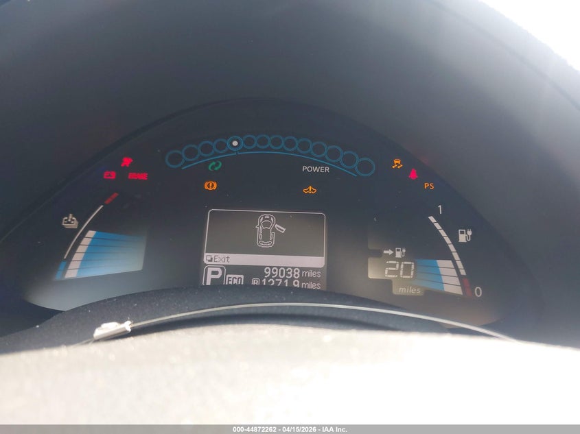 2015 Nissan Leaf S VIN: 1N4AZ0CP4FC312208 Lot: 44872262