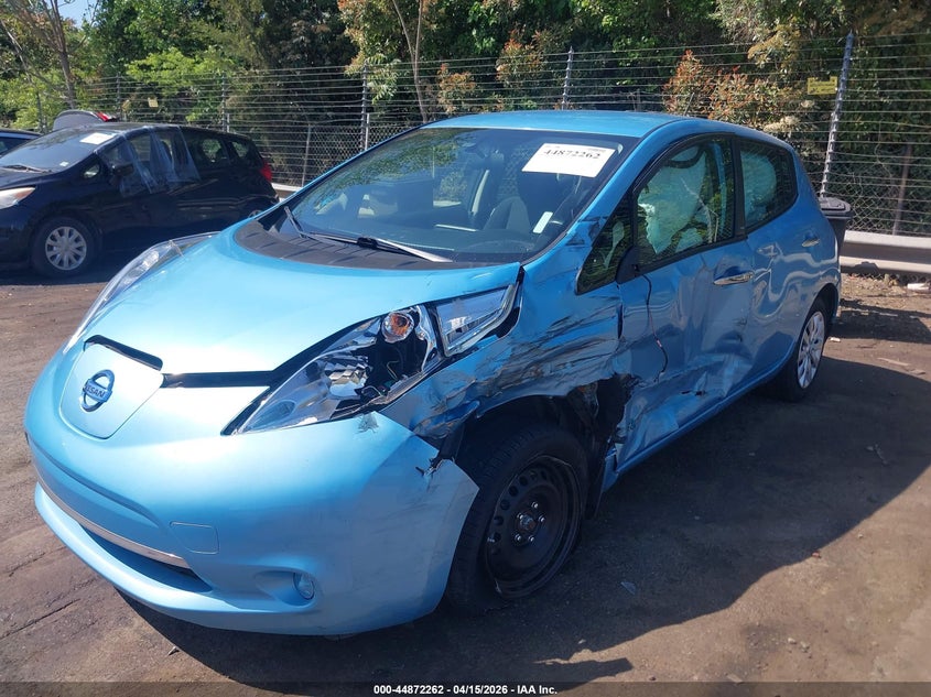 2015 Nissan Leaf S VIN: 1N4AZ0CP4FC312208 Lot: 44872262
