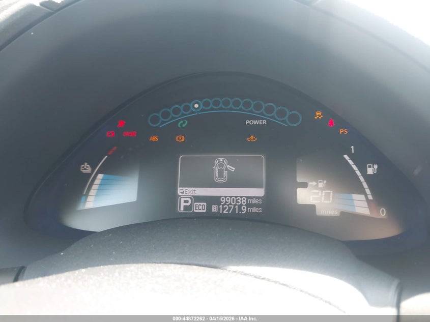 2015 Nissan Leaf S VIN: 1N4AZ0CP4FC312208 Lot: 44872262