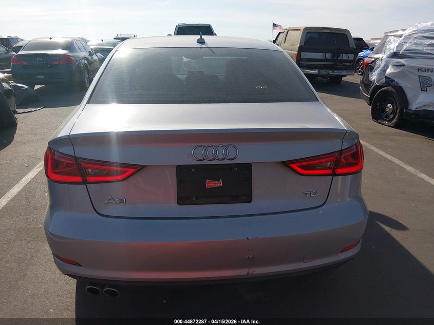 2015 Audi A3 2.0 Tdi Premium VIN: WAUCJGFF0F1055787 Lot: 44872287