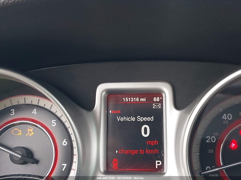 2014 Dodge Journey Sxt VIN: 3C4PDDBG7ET212084 Lot: 44872295