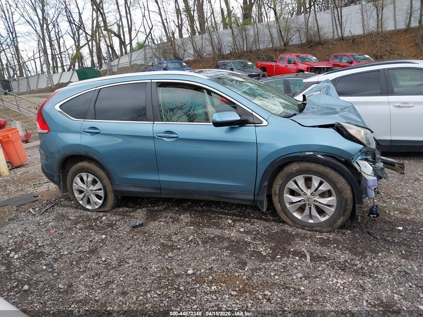 2014 Honda Cr-V Ex-L VIN: 2HKRM4H78EH717552 Lot: 44872348