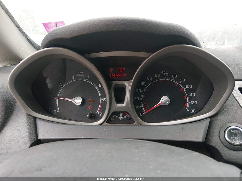 2011 Ford Fiesta Sel VIN: 3FADP4CJ4BM134721 Lot: 44872366