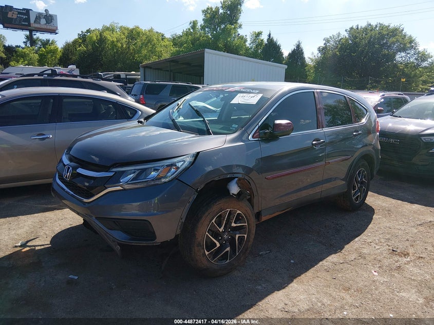 2016 HONDA CR-V auction photo 2