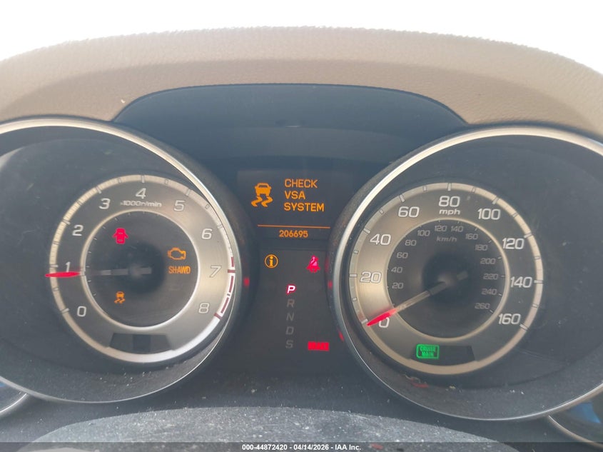 2012 Acura Mdx Technology Package VIN: 2HNYD2H36CH510767 Lot: 44872420