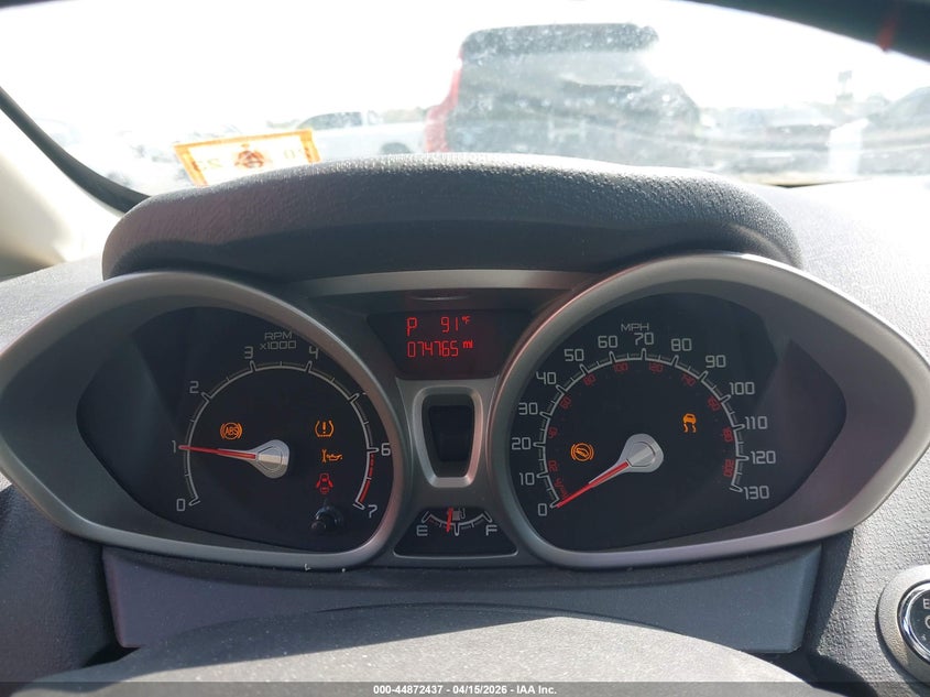 2011 Ford Fiesta Ses VIN: 3FADP4FJ7BM178224 Lot: 44872437