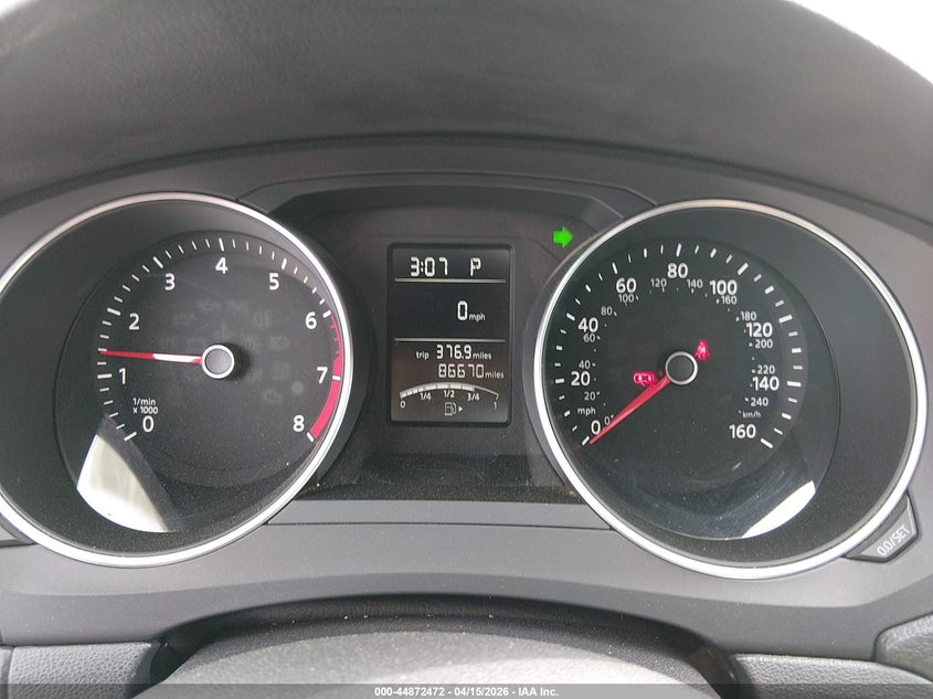 2016 Volkswagen Jetta 1.4T S VIN: 3VW267AJ4GM332986 Lot: 44872472