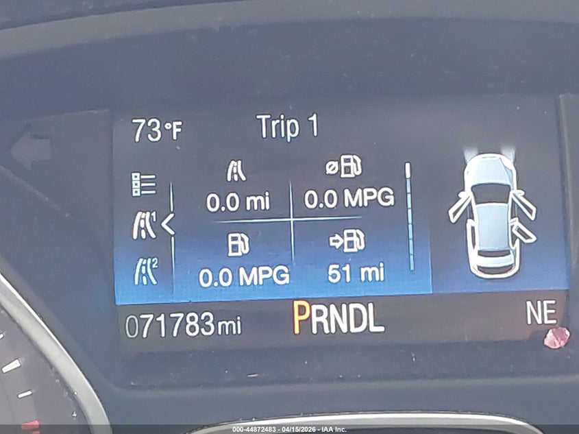 2018 Ford Focus Se VIN: 1FADP3F29JL321967 Lot: 44872483