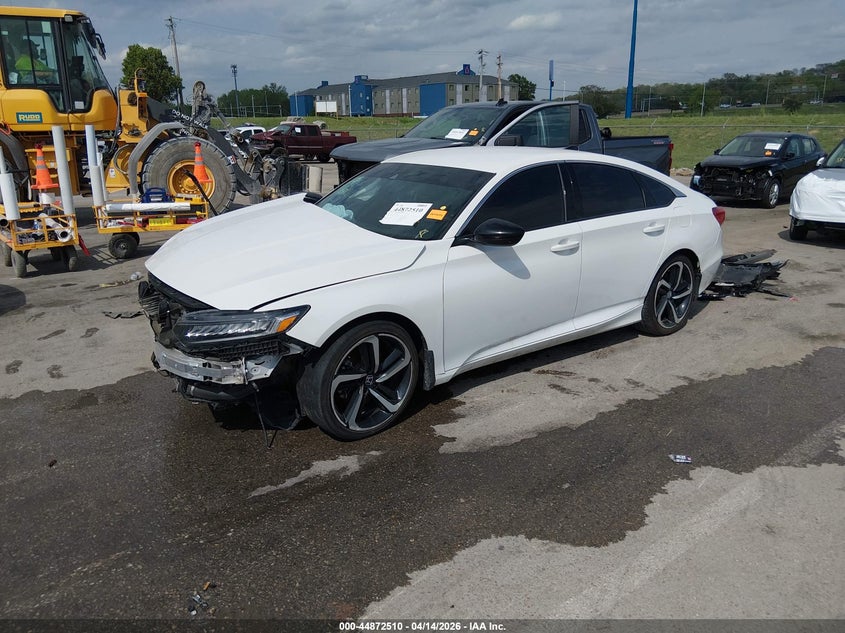 2021 Honda Accord Sport 1HGCV1F33MA097136 photo 1
