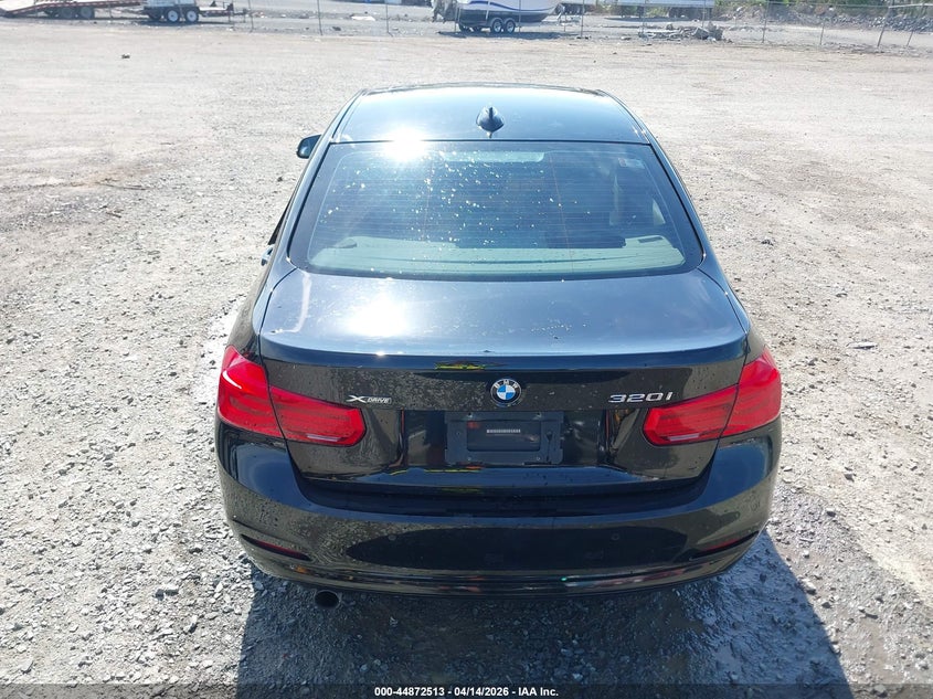 2016 BMW 320I xDrive VIN: WBA8E5G52GNT41591 Lot: 44872513