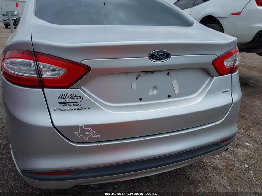 2016 Ford Fusion Se VIN: 3FA6P0H76GR272575 Lot: 44872517