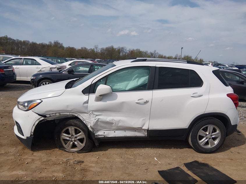 2017 Chevrolet Trax Lt VIN: 3GNCJLSB2HL162583 Lot: 44872549