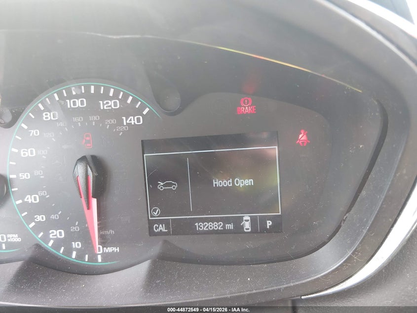 2017 Chevrolet Trax Lt VIN: 3GNCJLSB2HL162583 Lot: 44872549