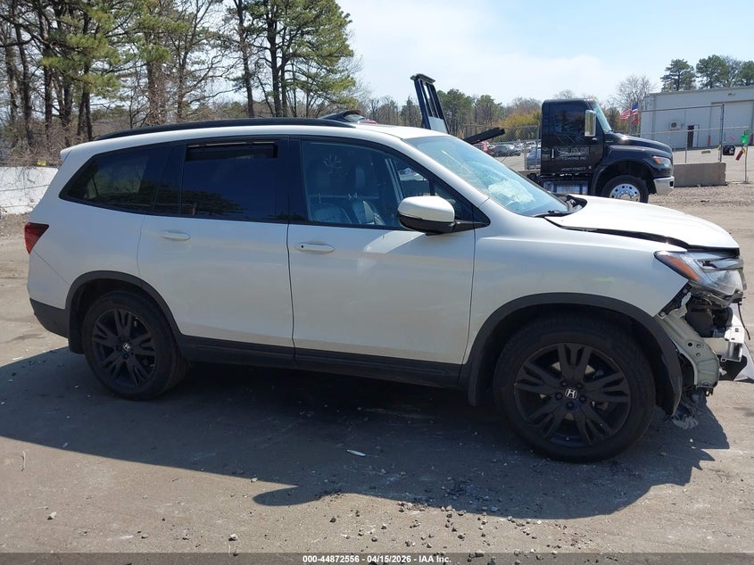 2022 Honda Pilot Awd Black Edition VIN: 5FNYF6H76NB038573 Lot: 44872556