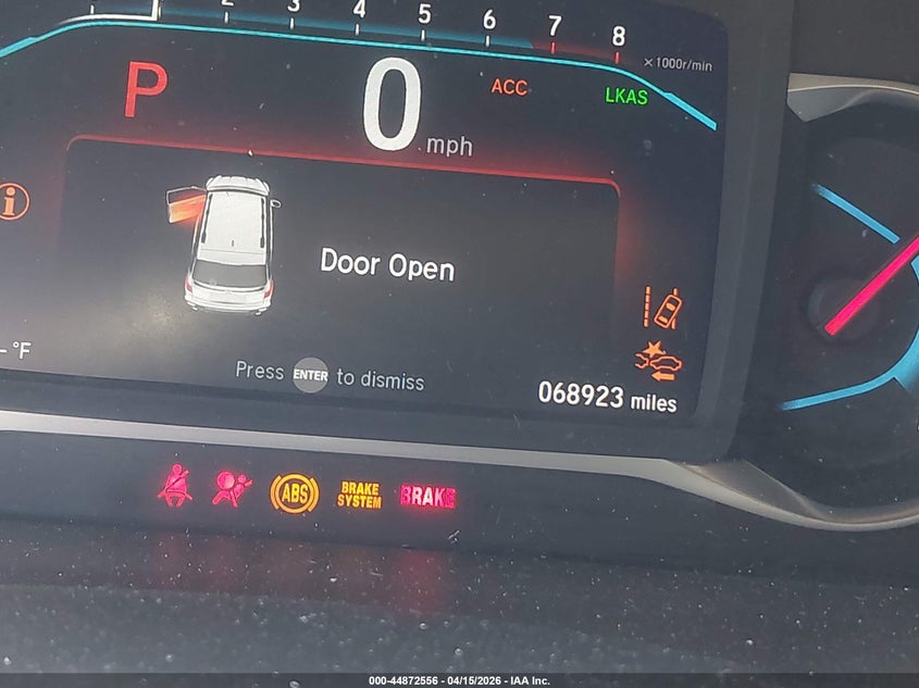 2022 Honda Pilot Awd Black Edition VIN: 5FNYF6H76NB038573 Lot: 44872556