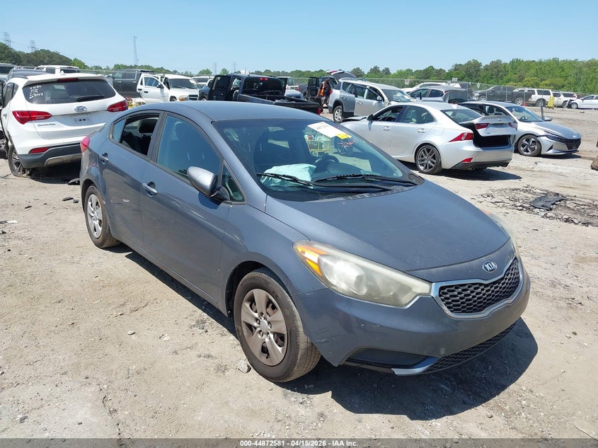 2016 Kia Forte Lx VIN: KNAFK4A69G5586822 Lot: 44872581