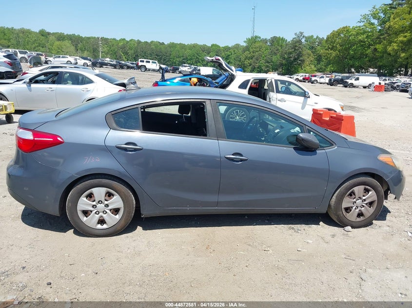 2016 Kia Forte Lx VIN: KNAFK4A69G5586822 Lot: 44872581