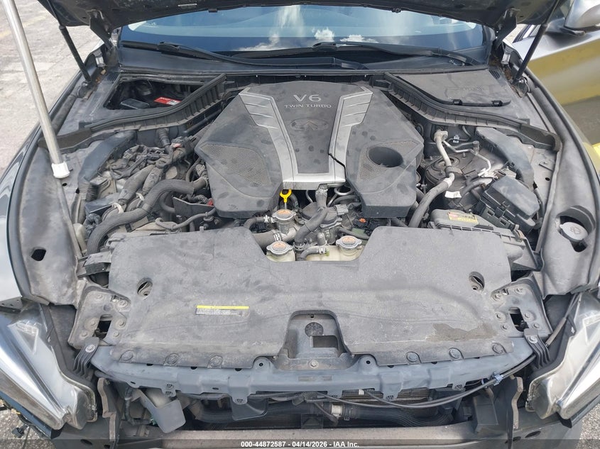 2016 Infiniti Q50 3.0T Red Sport 400 VIN: JN1FV7ARXGM451041 Lot: 44872587