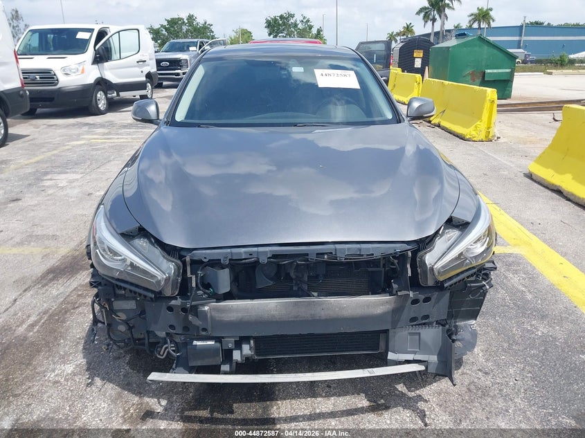 2016 Infiniti Q50 3.0T Red Sport 400 VIN: JN1FV7ARXGM451041 Lot: 44872587