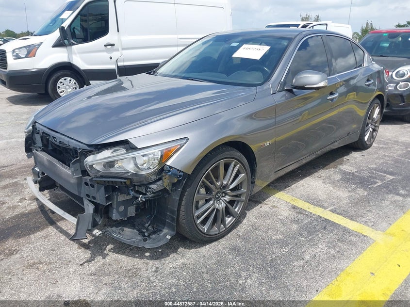 2016 Infiniti Q50 3.0T Red Sport 400