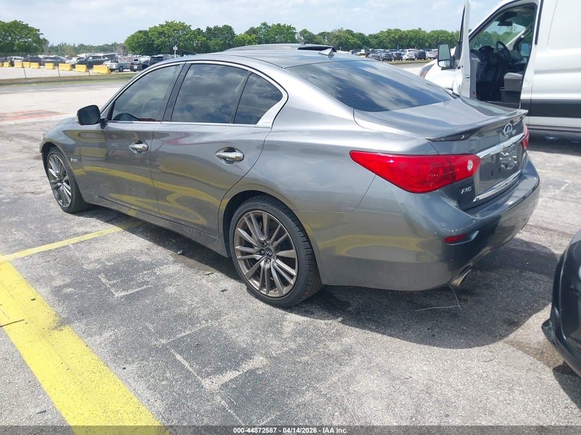 2016 Infiniti Q50 3.0T Red Sport 400