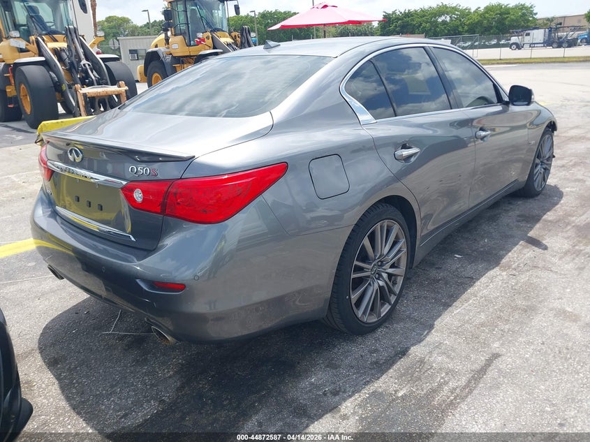 2016 Infiniti Q50 3.0T Red Sport 400