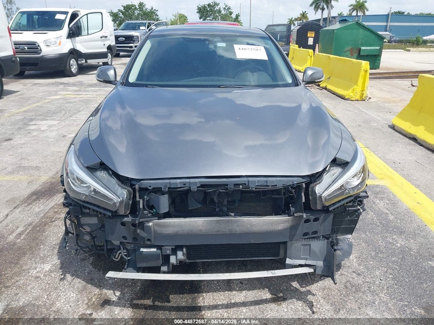 2016 Infiniti Q50 3.0T Red Sport 400 VIN: JN1FV7ARXGM451041 Lot: 44872587