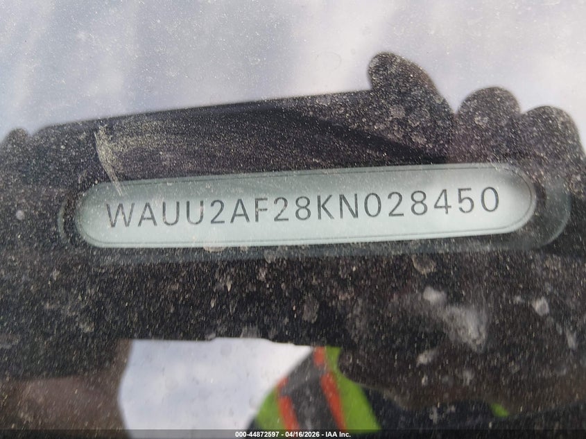 2019 Audi A7 55 Premium VIN: WAUU2AF28KN028450 Lot: 44872597