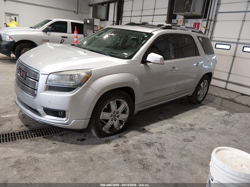 2016 Gmc Acadia 3.6 Denali silver Lot 111044872609 Vin 1GKKRTKD2GJ151186