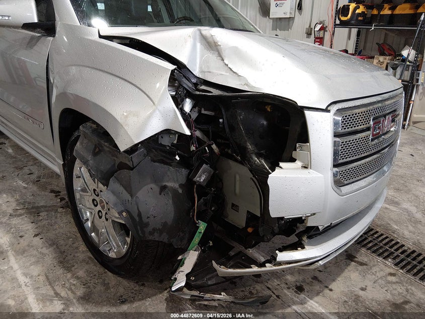 2016 Gmc Acadia 3.6 Denali silver Lot 111044872609 Vin 1GKKRTKD2GJ151186
