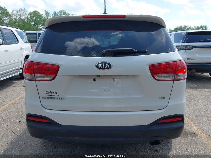 2017 Kia Sorento 3.3L Lx VIN: 5XYPGDA58HG198571 Lot: 44872636