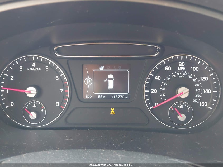 2017 Kia Sorento 3.3L Lx VIN: 5XYPGDA58HG198571 Lot: 44872636