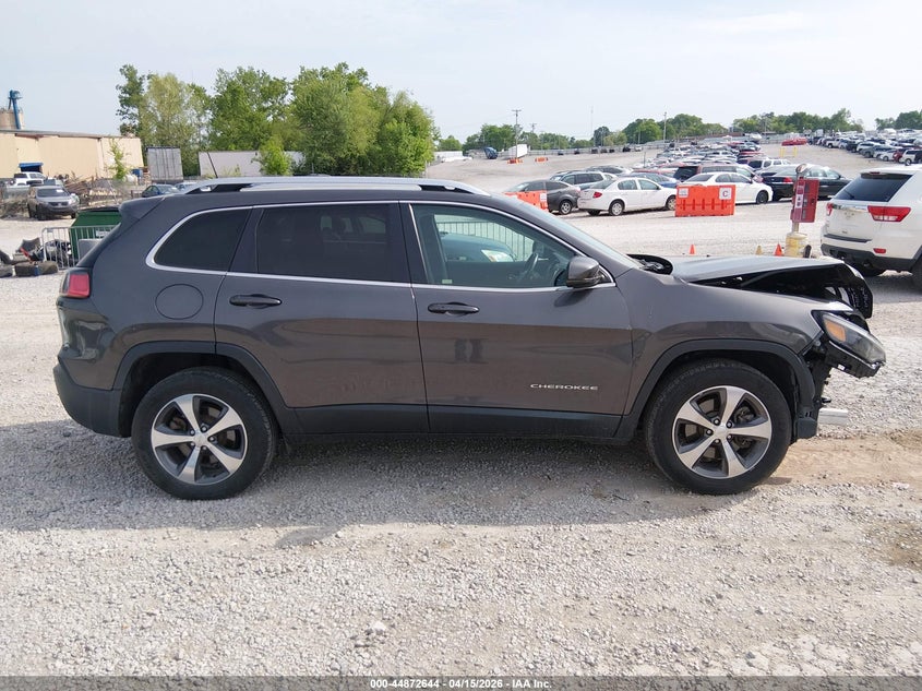 2019 Jeep Cherokee 3.2 Limited 4X4 grey Lot 111044872644 Vin 1C4PJMDX3KD166258