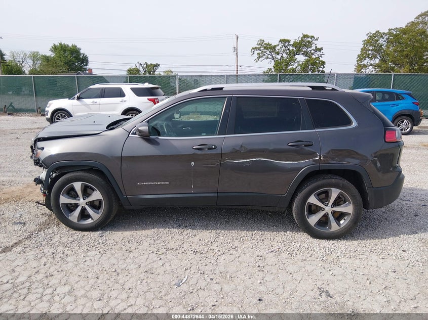 2019 Jeep Cherokee 3.2 Limited 4X4 grey Lot 111044872644 Vin 1C4PJMDX3KD166258