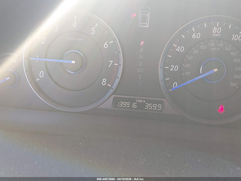 2012 Honda Crosstour Ex-L VIN: 5J6TF2H56CL001139 Lot: 44872660