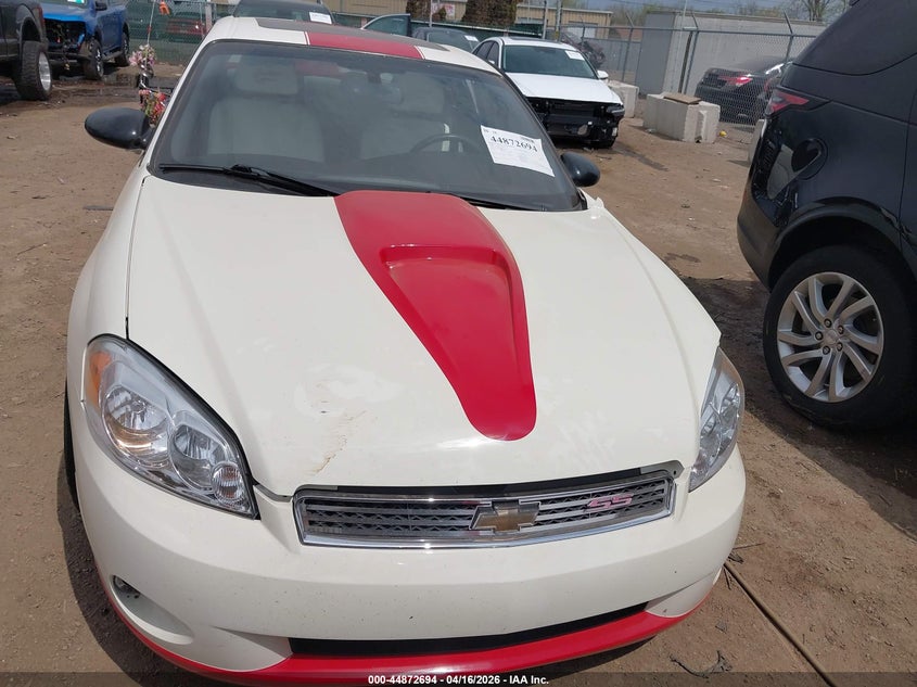 2006 Chevrolet Monte Carlo Ss VIN: 2G1WL15C469284878 Lot: 44872694