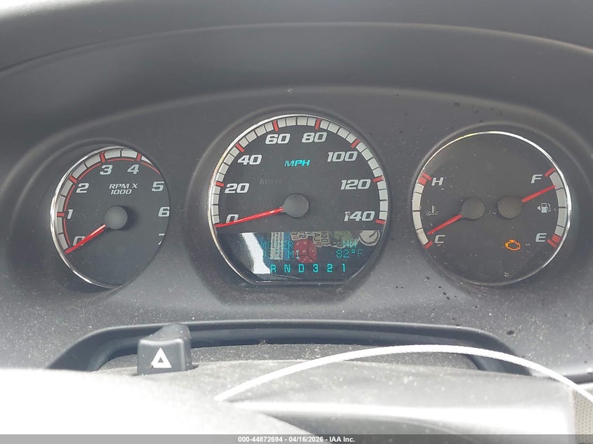 2006 Chevrolet Monte Carlo Ss VIN: 2G1WL15C469284878 Lot: 44872694